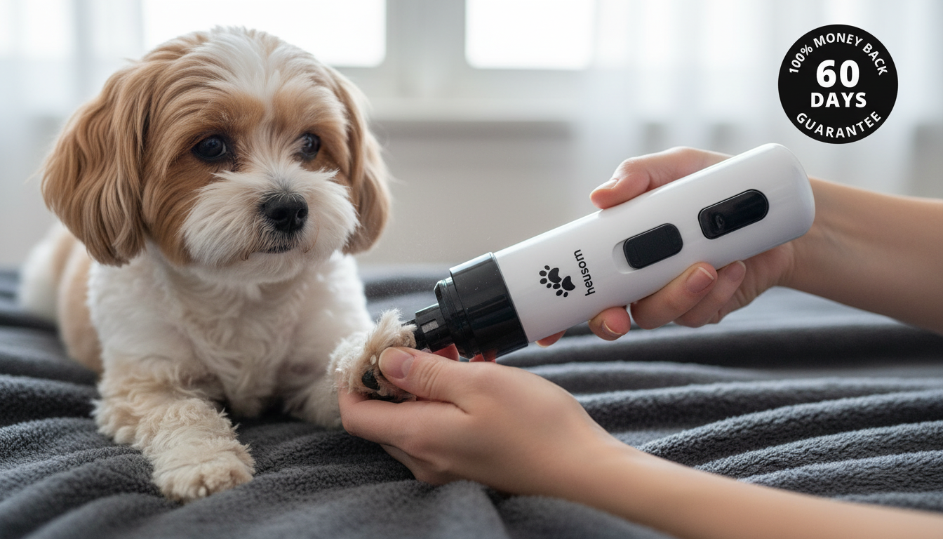 QuietPaws™ Silent Groom Pro Nail Grinder